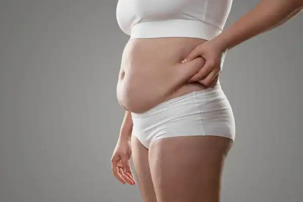 The Hidden Connection: How Stress Shapes Your Fitness and Body Composition 1 Image of stress belly Wealdstone How Lipo 360 can help manage your symptoms