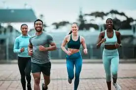 Achieving the Perfect Tone: How Often Should You Exercise for Results? 3 image of man and 3 women doing cardio exercise Wealdstone to help tone and remove fat from the body.